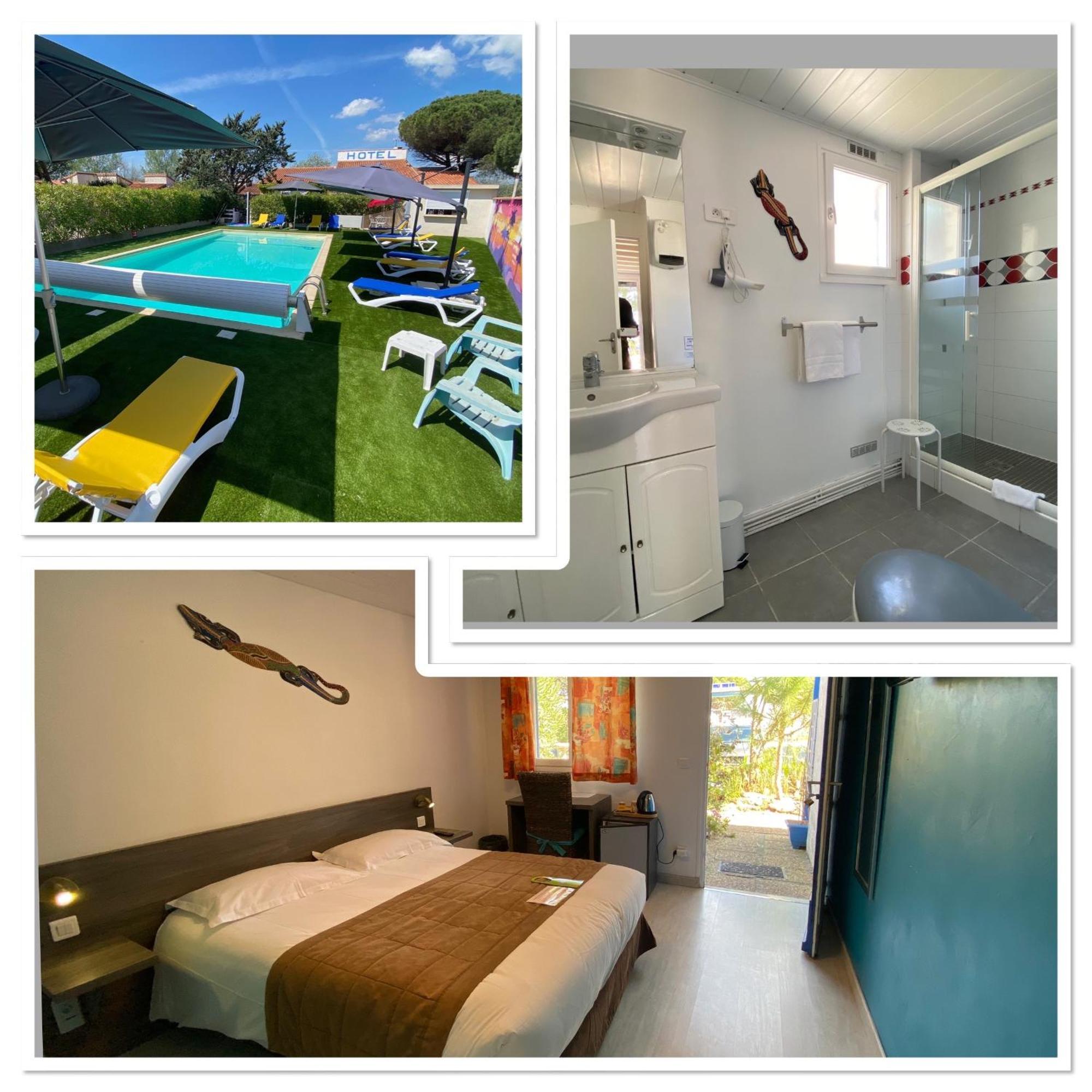 Hotel Des 4 Vents "Esprit Camargue" Aigues-Mortes Exterior photo